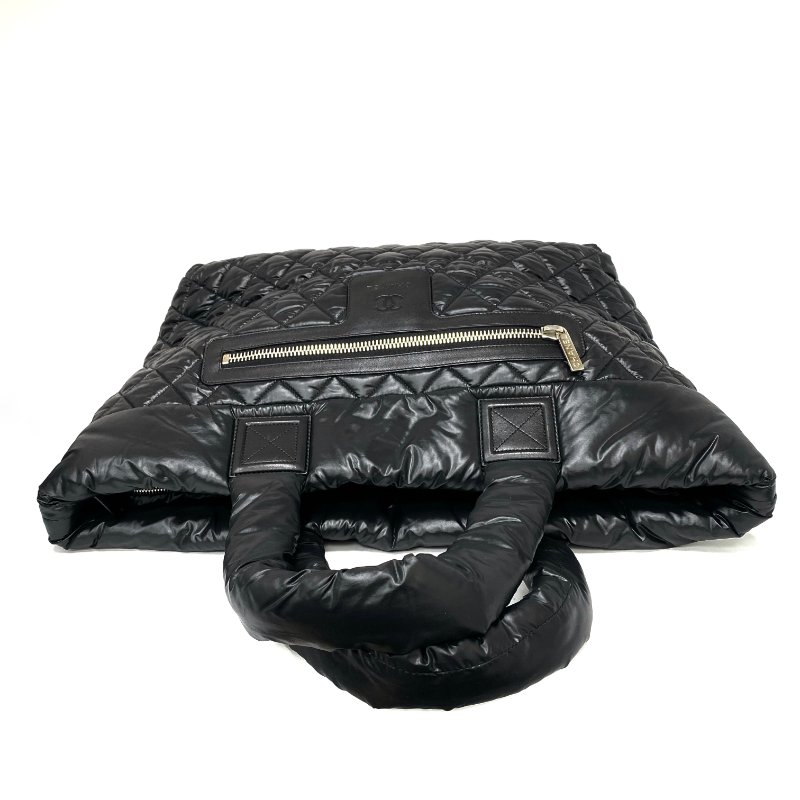△ Chanel 香奈兒 Cocoon Black Nylon Tote Bag No.15 黑色尼龍托特袋 No.15 -257021476-9