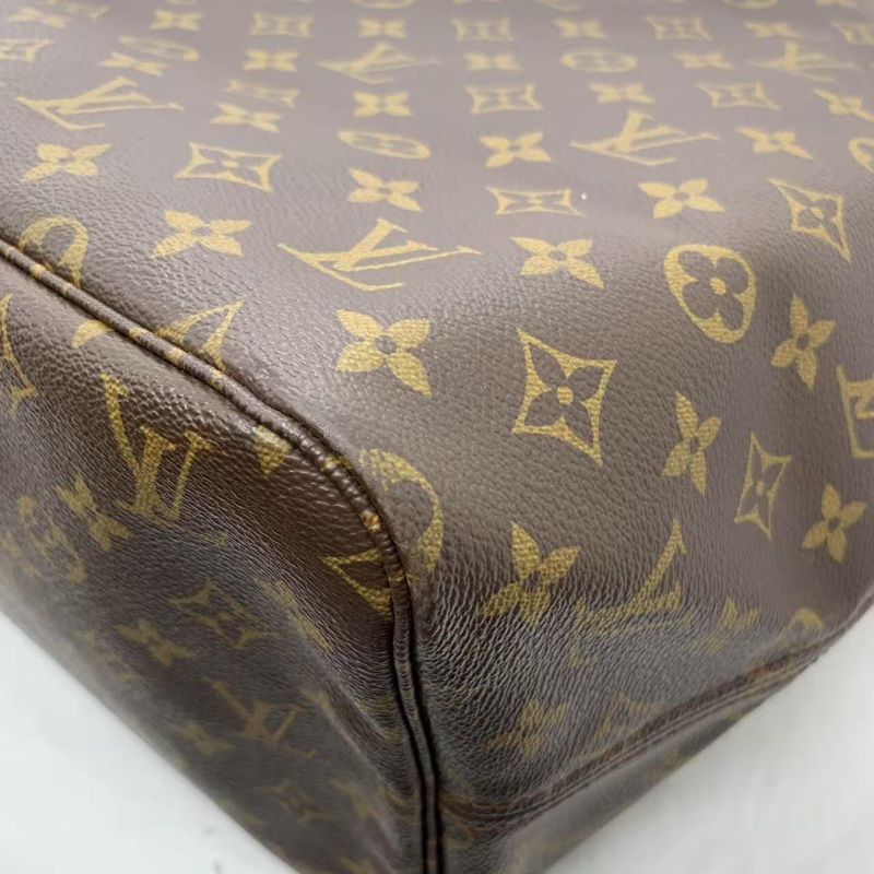 二手 lv neverfull 大號老花，包口手柄內里發黑磨損，包有異味-6