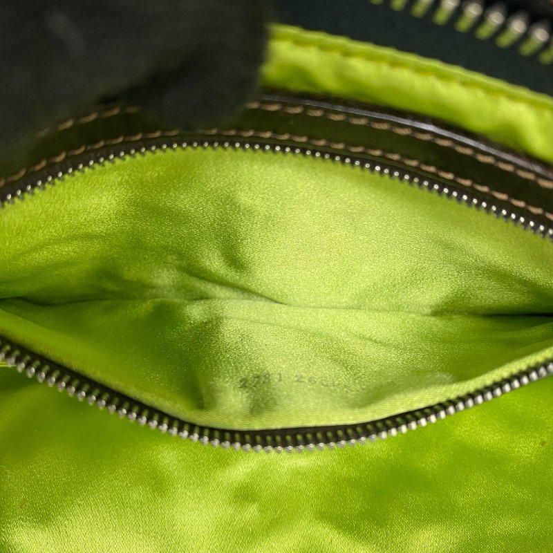 ☆ Fendi 芬迪 Navy Denim Flower Shoulder Bag 深藍色牛仔布花花肩背袋 - 257021827-17