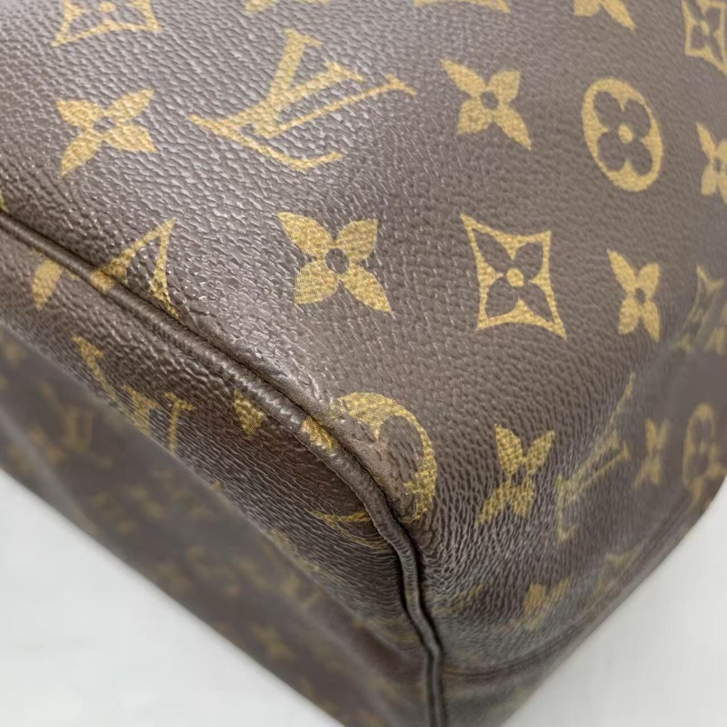 二手 lv neverfull 大號老花，包口手柄內里發黑磨損，包有異味-14