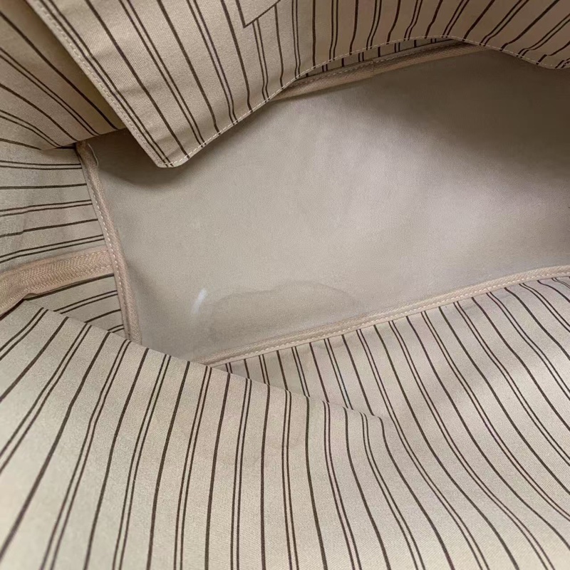 二手 lv neverfull 大號老花,包口手柄內里發黑磨損,包有異味-15