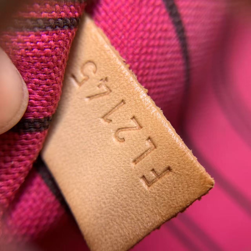 二手 lv neverfull 大號老花，包口手柄內里發黑磨損，包有異味-7