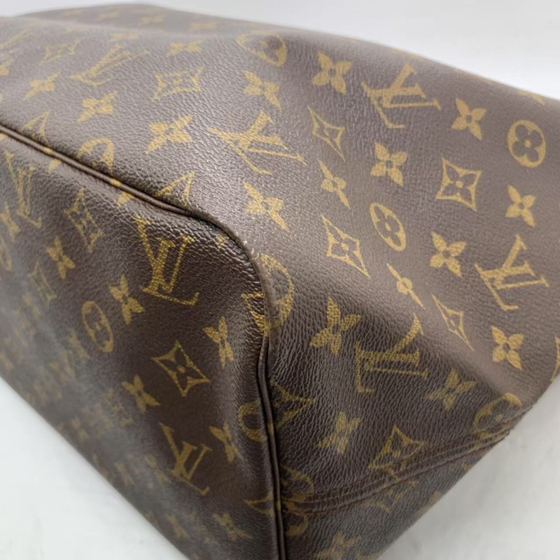 二手 lv neverfull 大號老花，包口手柄內里發黑磨損，包有異味-14