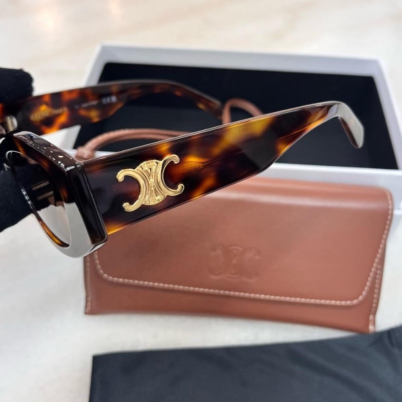 Celine sunglasses brown-2