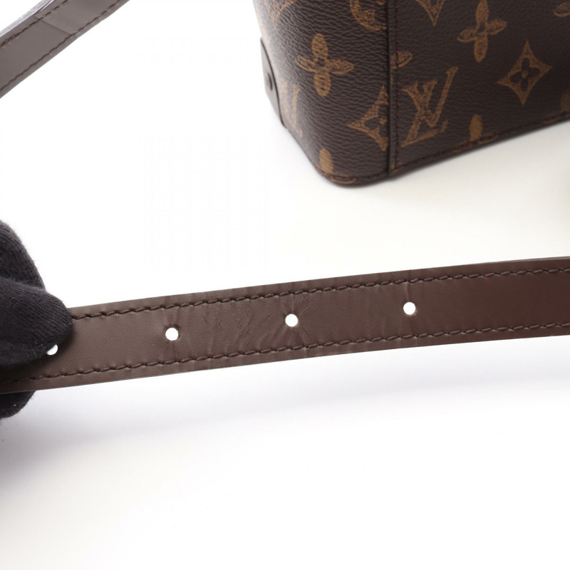 路易威登 (LOUIS VUITTON) 直式款式 Box Trunk 單肩手提包 M59664 Monogram 帆布 二手 LV-6