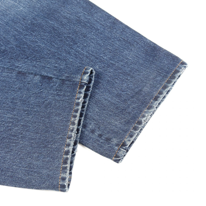 DOLCE & GABBANA 男士牛仔褲 #54 G39FLP 棉質海軍藍二手-5