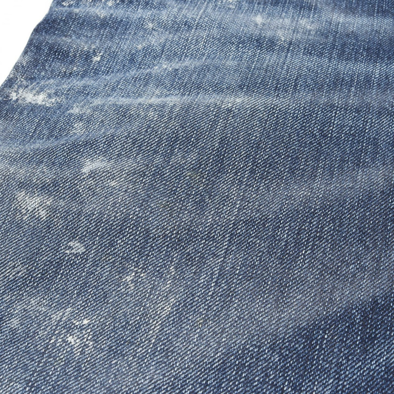 DOLCE & GABBANA 男士牛仔褲 #54 G39FLP 棉質海軍藍二手-6