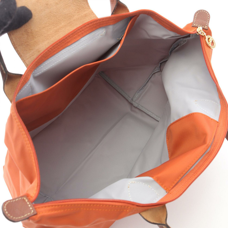 Longchamp Le Pliage Original M 手提包 L1623089P97 帆布皮革棕色 全新 女士-2