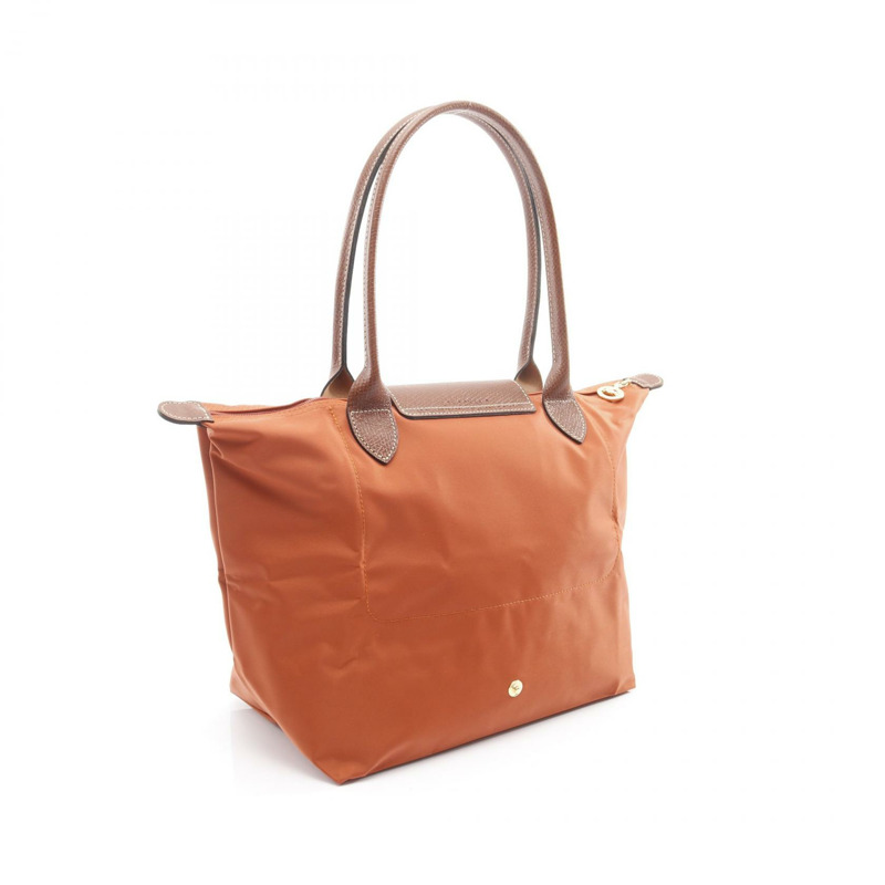 Longchamp LE PLIAGE ORIGINAL M 托特包 2605089P97 帆布皮革 棕色 全新 女士-1