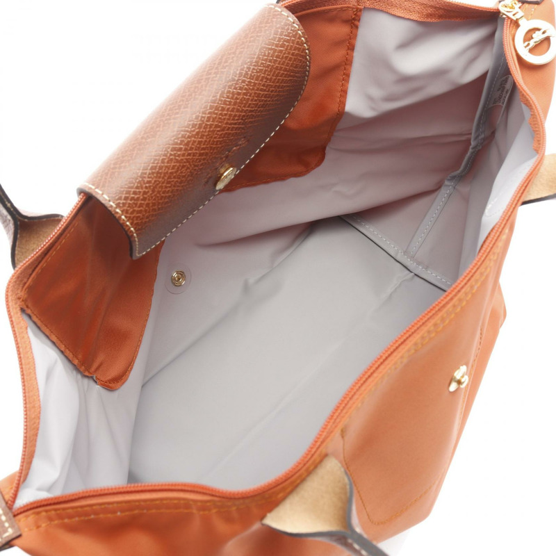 Longchamp LE PLIAGE ORIGINAL M 托特包 2605089P97 帆布皮革 棕色 全新 女士-2