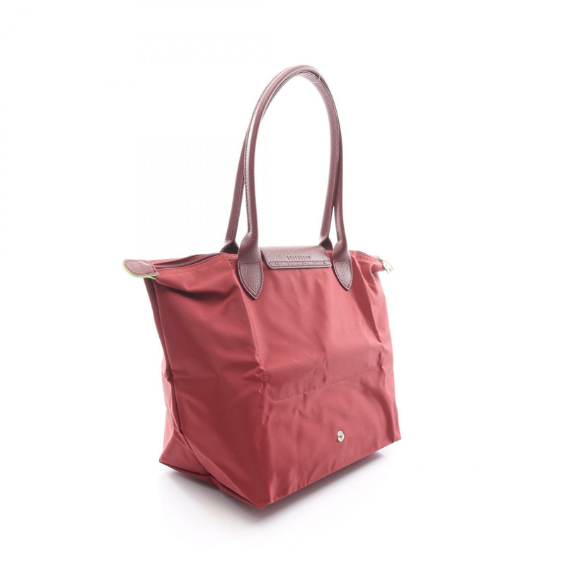 Longchamp LE PLIAGE ORIGINAL M 托特包 2605919P98 帆布皮革 酒紅色 全新 女士-1