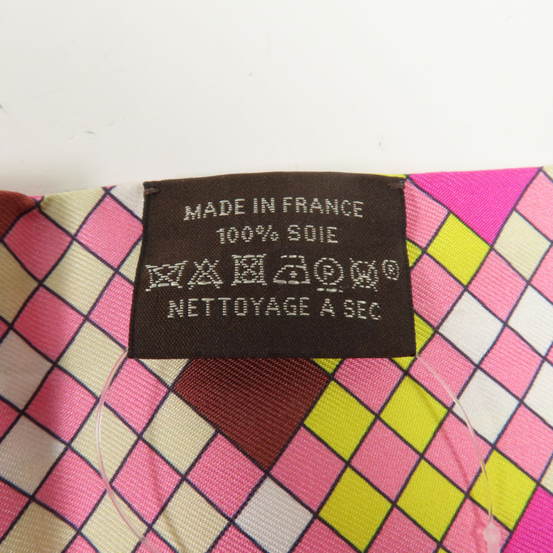 HERMES 絲質Twilly絲巾-6