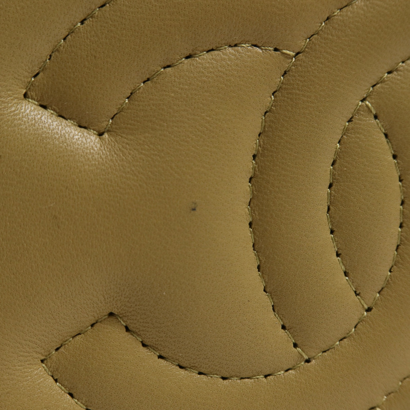 CHANEL 羊皮皮革Vanity Case金扣手挽肩背兩用袋-14