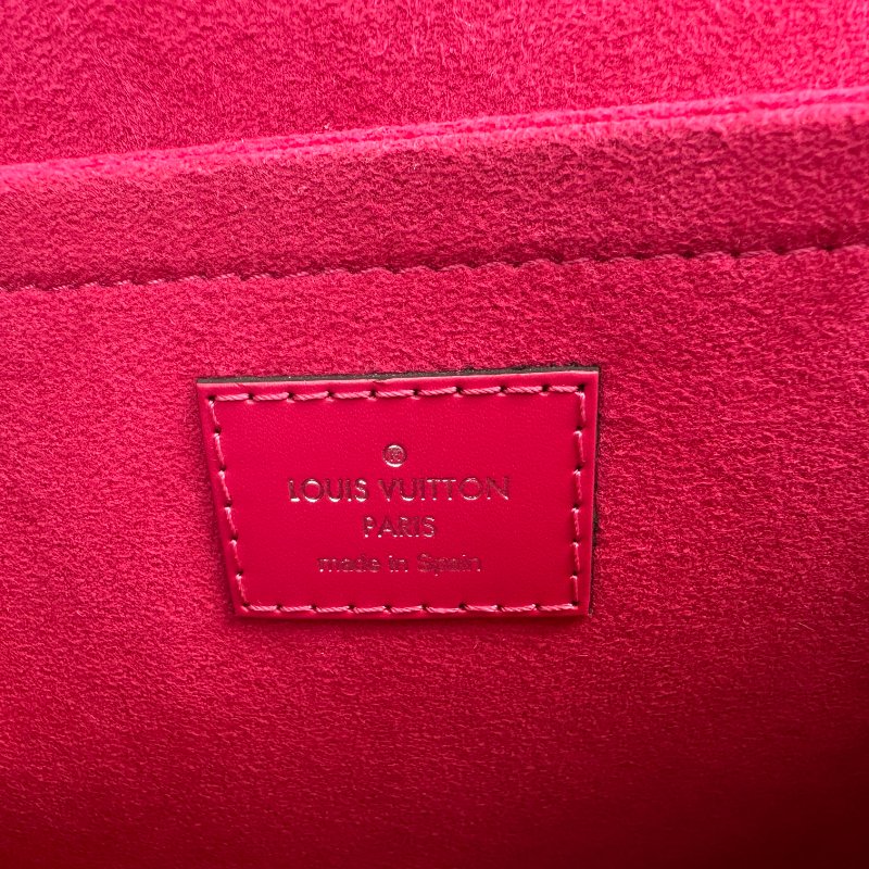 路易威登 LV Saint Michel Monogram 撞色皮革斜背包-6