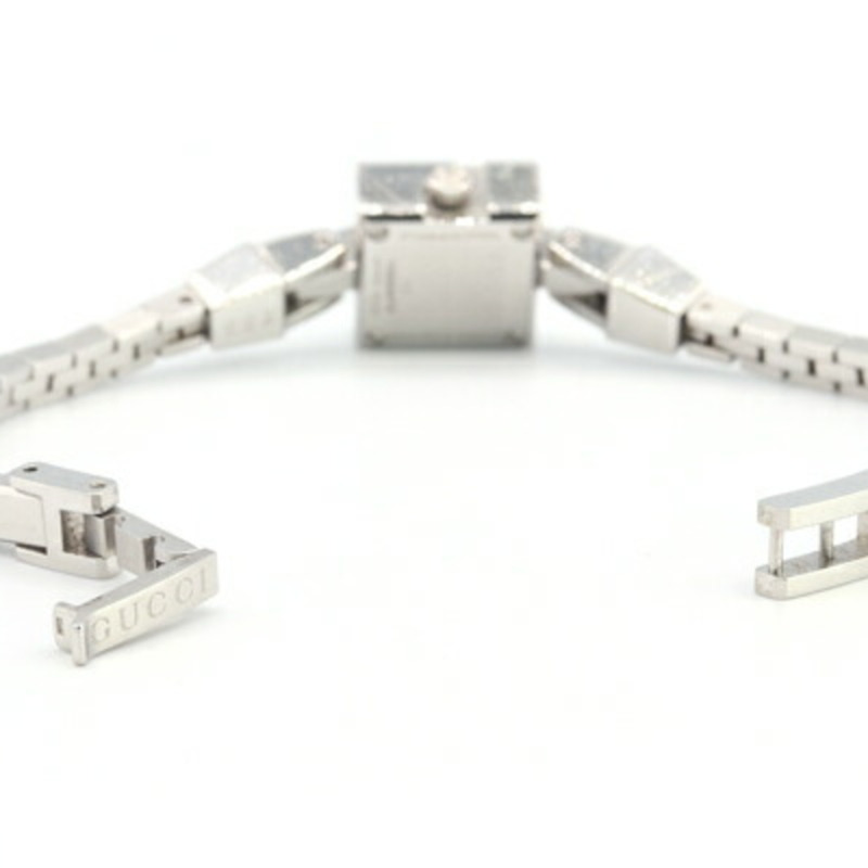 Gucci 女士 G Mini 102 手錶 YA102535 不鏽鋼石英錶帶-2