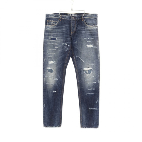 DOLCE & GABBANA 牛仔褲 #54 棉質海軍藍男士二手牛仔褲