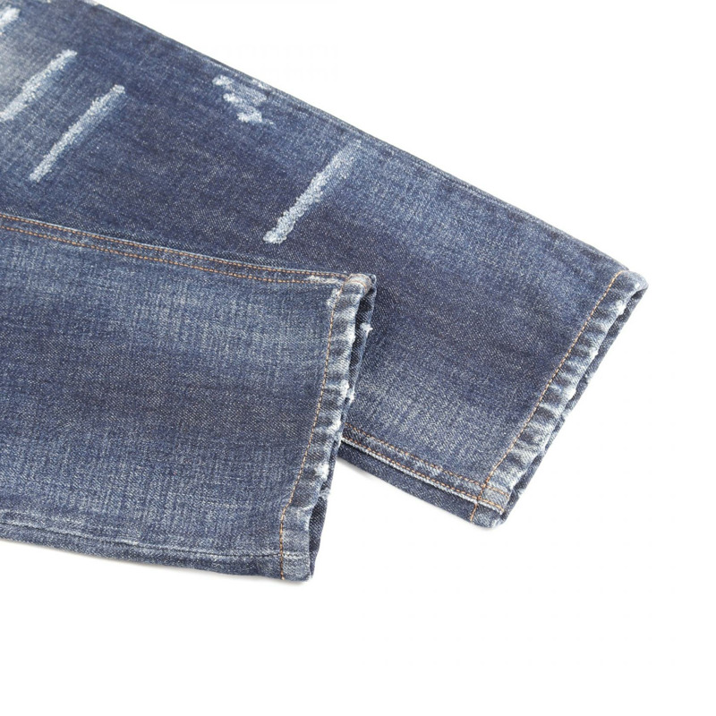 DOLCE & GABBANA 牛仔褲 #54 棉質海軍藍男士二手牛仔褲-5