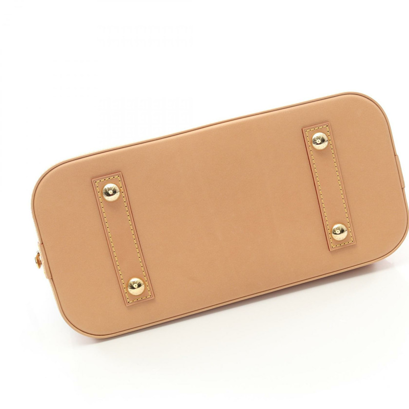 路易威登 Alma 手提包 M53151 Monogram 帆布皮革棕色二手女士 LV-4