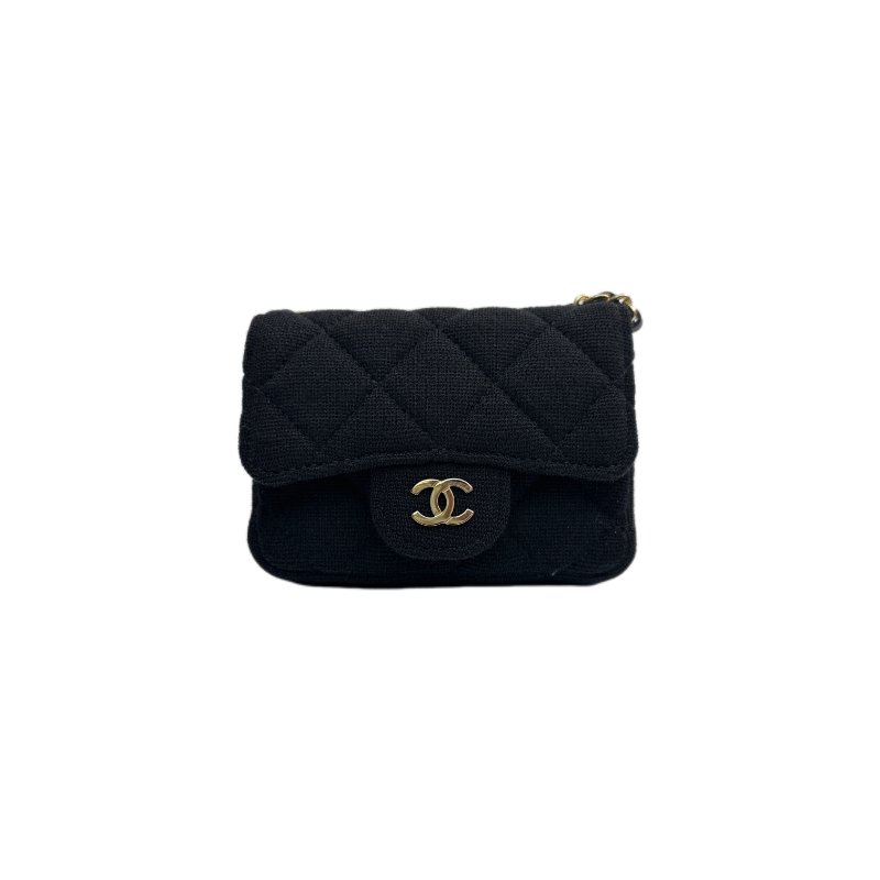 香奈兒經典菱格紋腰包 搭配鏈條肩帶 迷你款 女士款-0