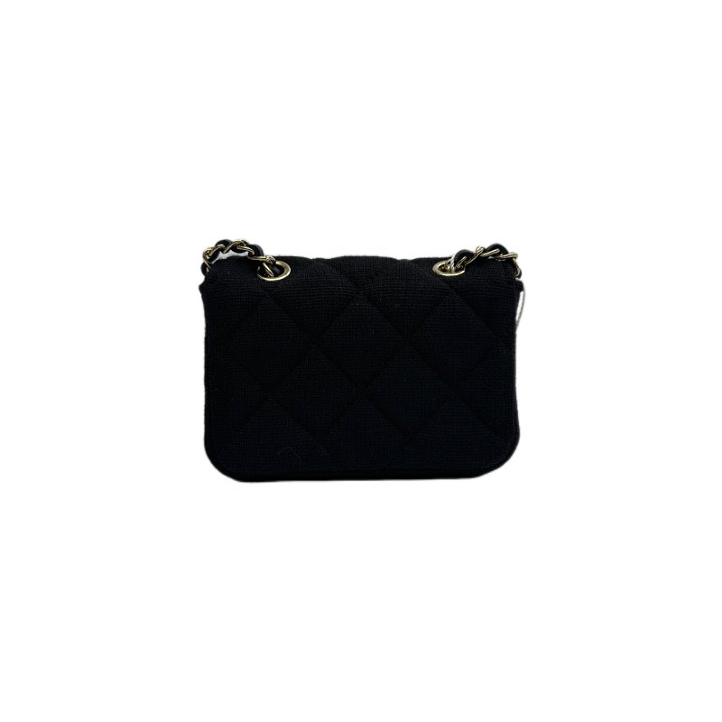 香奈兒經典菱格紋腰包 搭配鏈條肩帶 迷你款 女士款-1