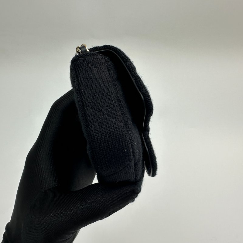 香奈兒經典菱格紋腰包 搭配鏈條肩帶 迷你款 女士款-3