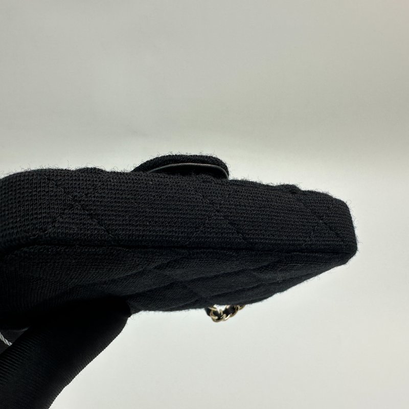 香奈兒經典菱格紋腰包 搭配鏈條肩帶 迷你款 女士款-4