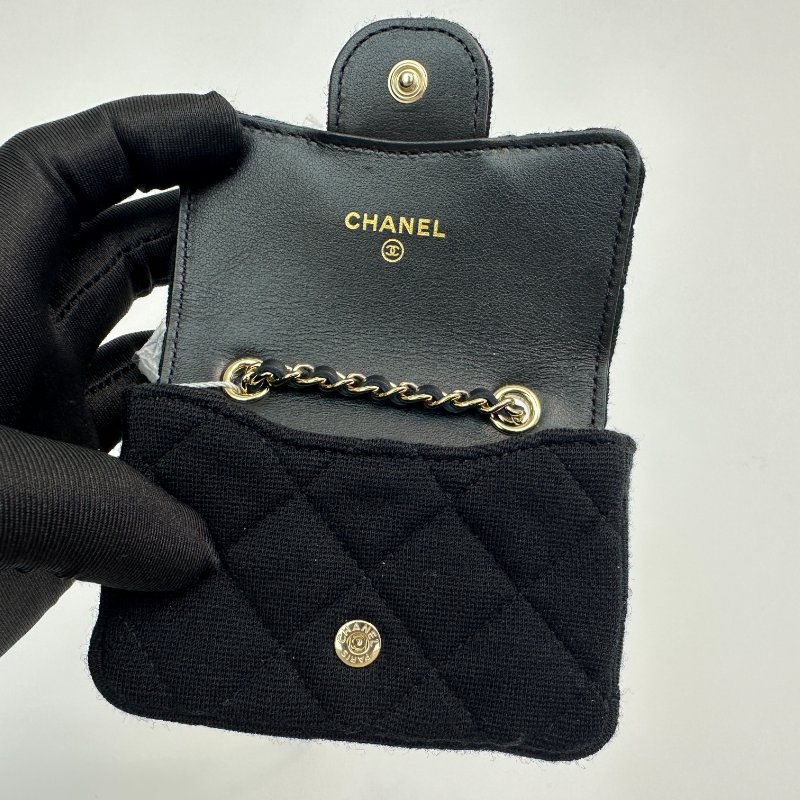 香奈兒經典菱格紋腰包 搭配鏈條肩帶 迷你款 女士款-5