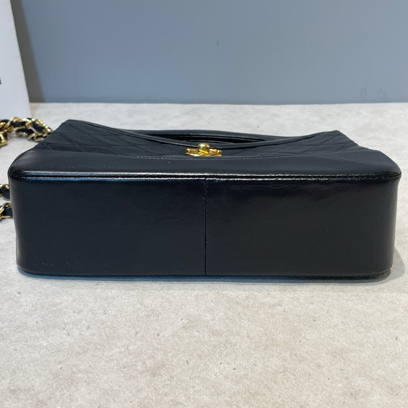 Chanel 中古黑金mini31bag 尺寸約19*17-4