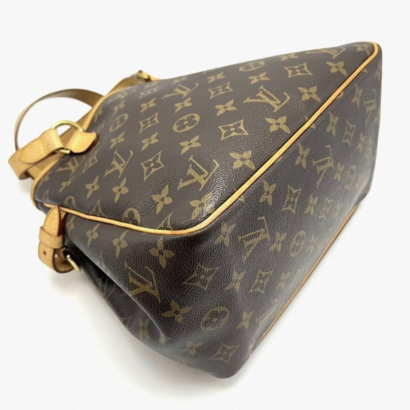 LV 經典老花南瓜手提包 24*22*14.5 97新配件塵袋-2