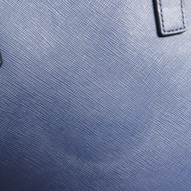 PRADA 牛皮皮革Briefcase銀扣公事包-12