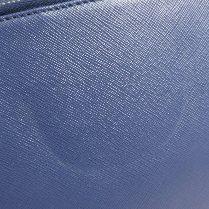 PRADA 牛皮皮革Briefcase銀扣公事包-14