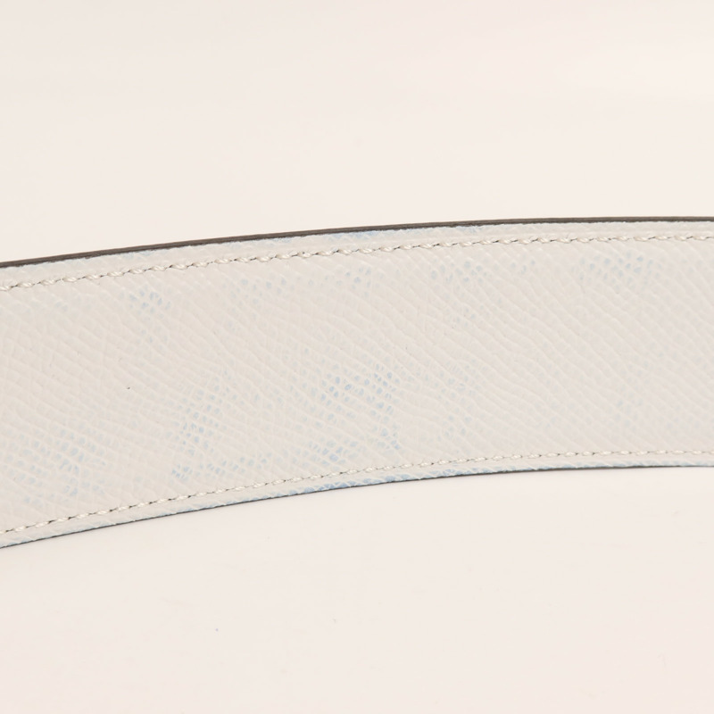 HERMES Epsom皮革Belt 110銀扣皮帶Gold-13