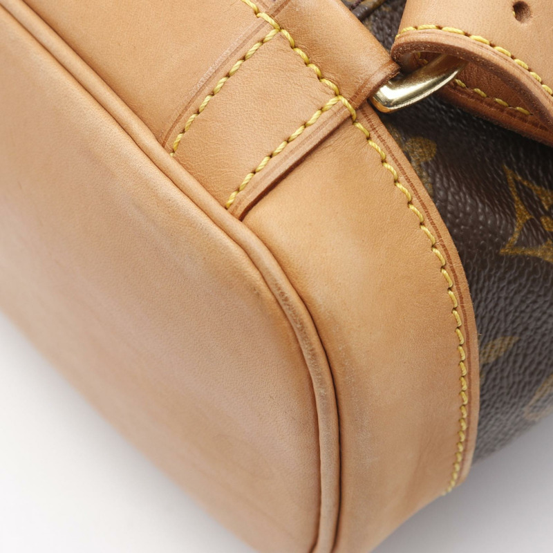 路易威登 Montsouris MM 雙肩包 M51136 Monogram 帆布 二手 LV-7