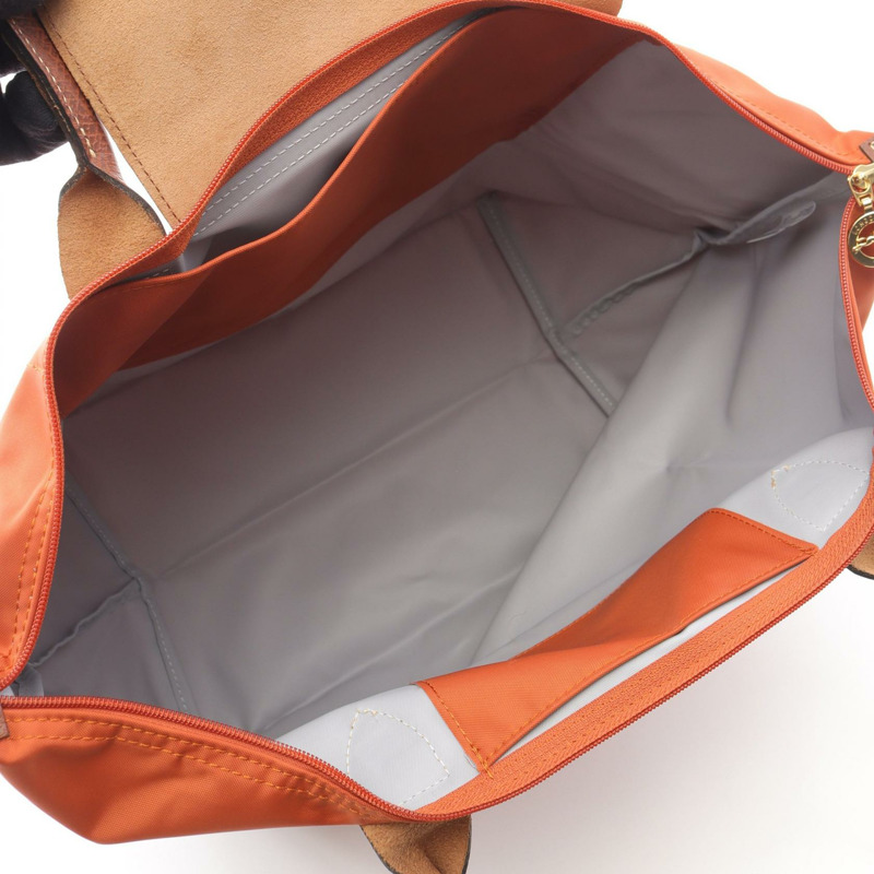 Longchamp Le Pliage Original L 托特包 L1899089P97 帆布皮革棕色 全新 女士-2