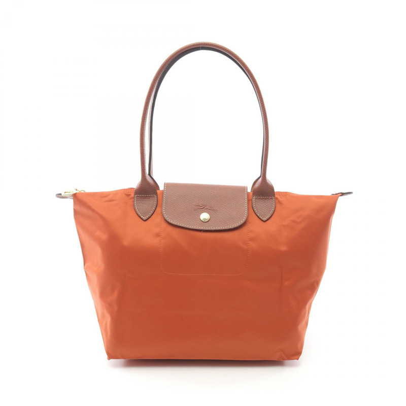 Longchamp LE PLIAGE ORIGINAL M LE PLIAGE ORIGINAL M 手提包 L2605089P97 帆布皮革 棕色 全新 女士-0