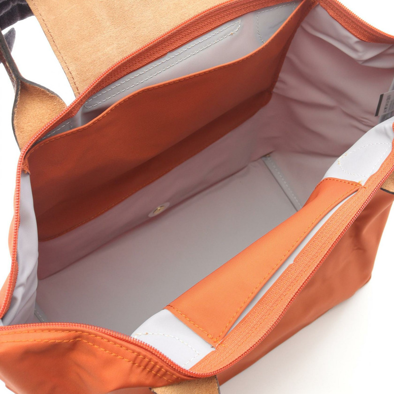 Longchamp LE PLIAGE ORIGINAL M LE PLIAGE ORIGINAL M 手提包 L2605089P97 帆布皮革 棕色 全新 女士-2