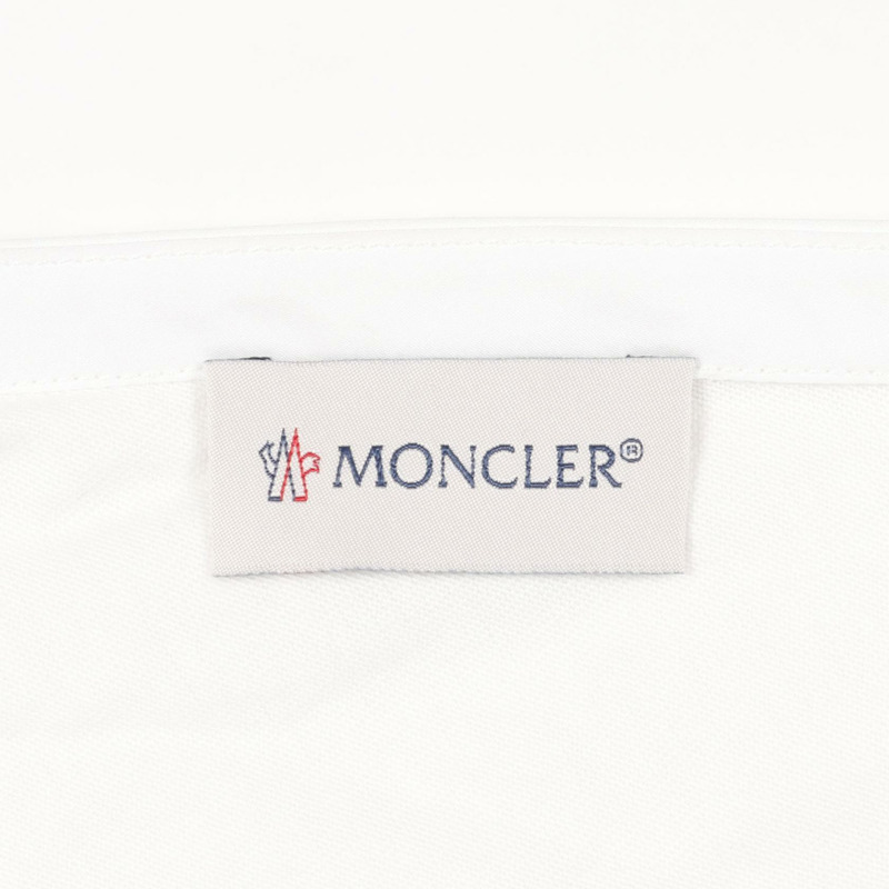 MONCLER 洋裝 S 碼 8I00011 棉滌混紡 白色 二手 女款-2