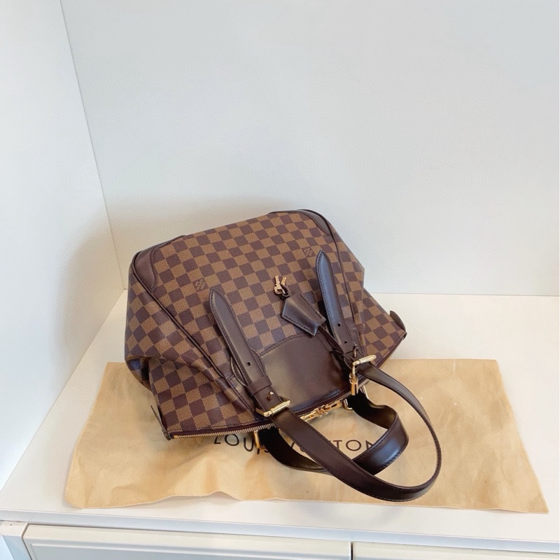 【保存品🆕】LV Verona 維羅納 MM 棕棋盤格手提包 單肩包-3