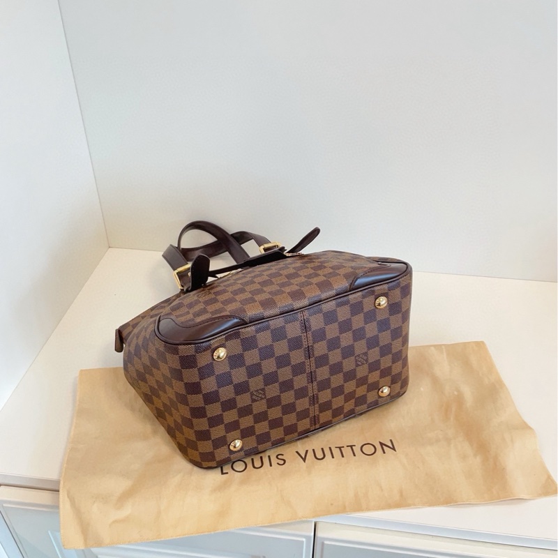 【保存品🆕】LV Verona 維羅納 MM 棕棋盤格手提包 單肩包-4