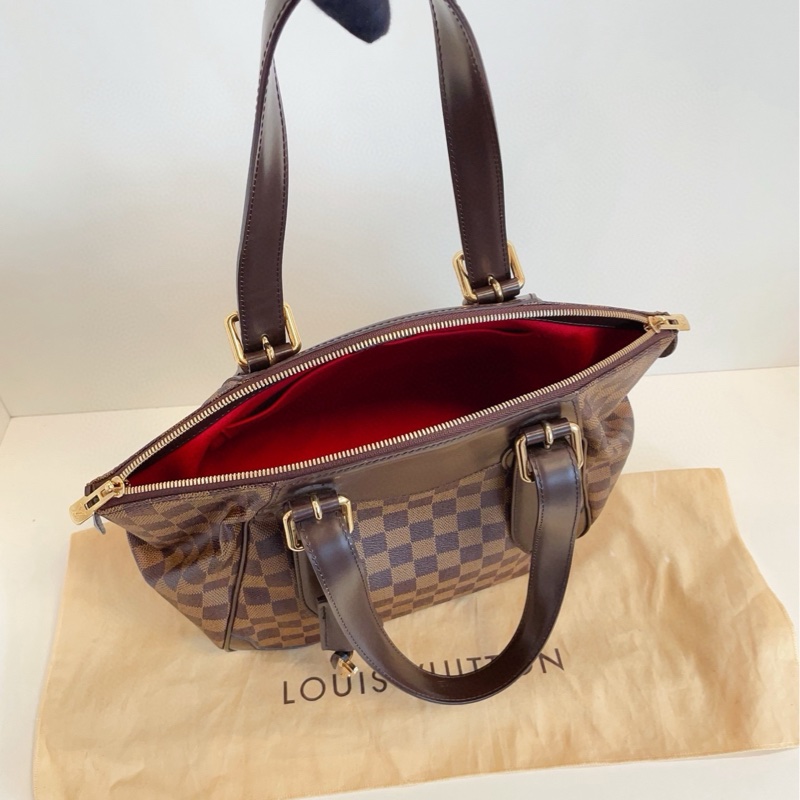 【保存品🆕】LV Verona 維羅納 MM 棕棋盤格手提包 單肩包-5