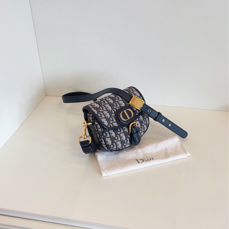 【98新🆕】Dior 老花Bobby小豬馬鞍包 小號 斜挎包 單肩包-2
