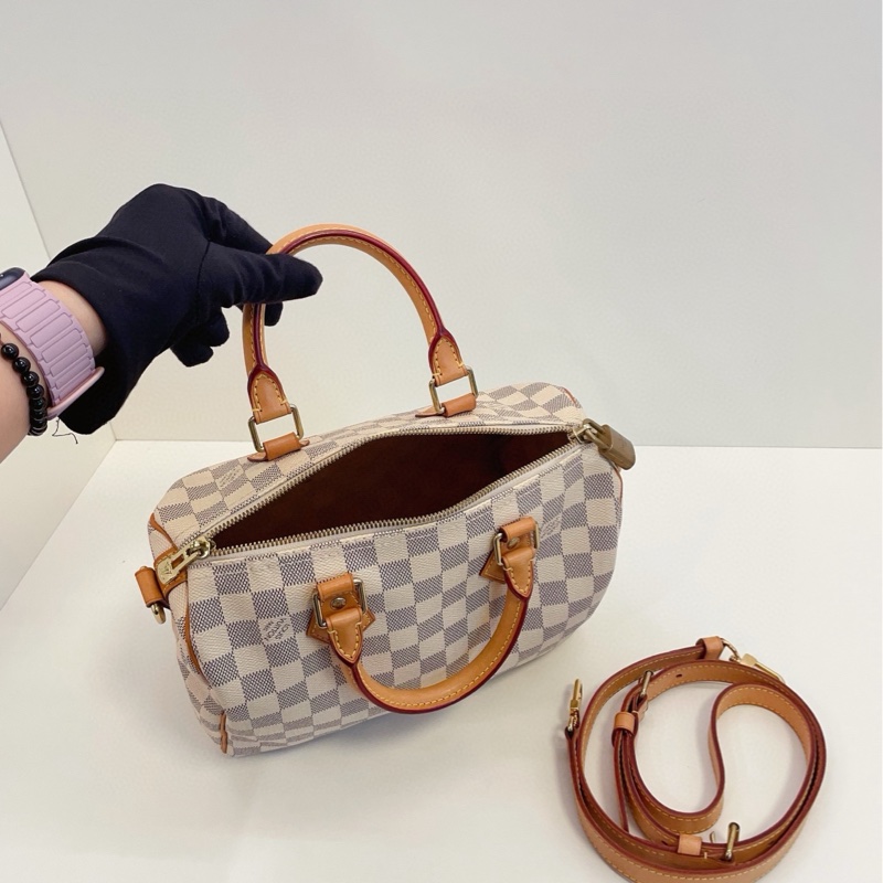 【97新🆕】LV speedy25枕頭包手提包 斜挎包 單肩包-7