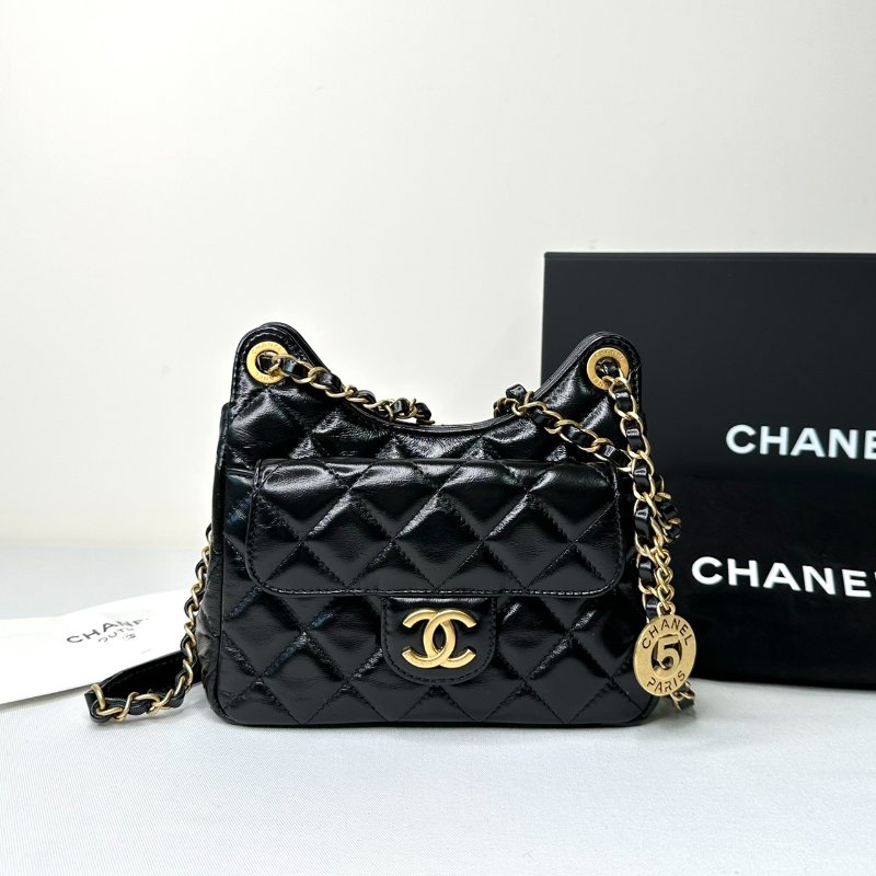 CHANEL 25S HOBO油蠟皮天貓精靈-0