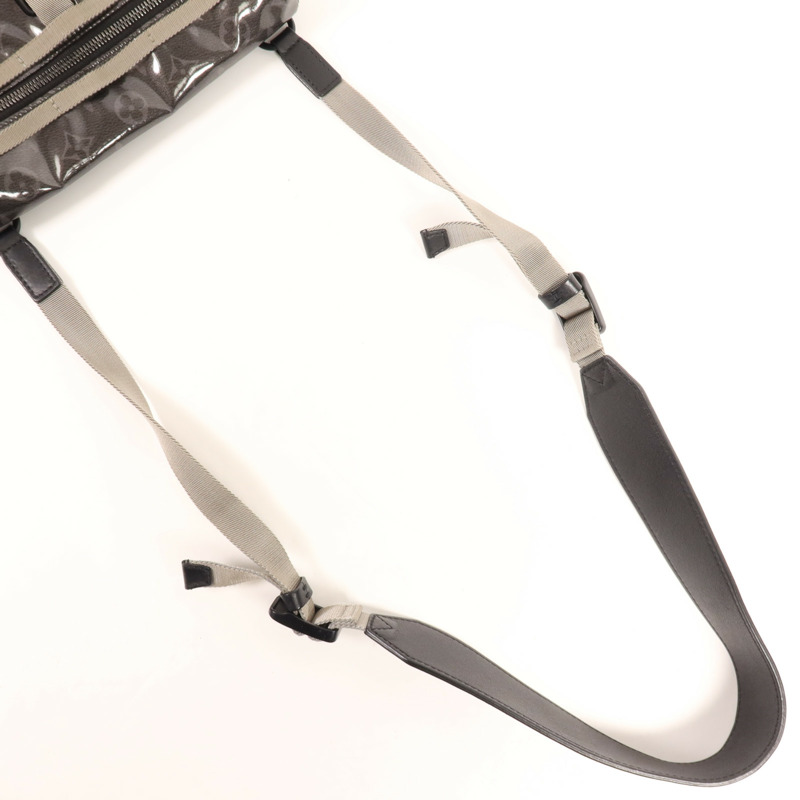 LOUIS VUITTON Monogram Eclipse Glaze Messenger PM肩背袋-4