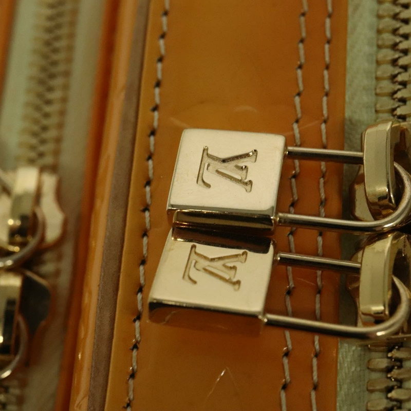 【日本直送】路易威登 Monogram Vernis Marley 雙肩包 黃色 M91040 LV 正品 137398-9