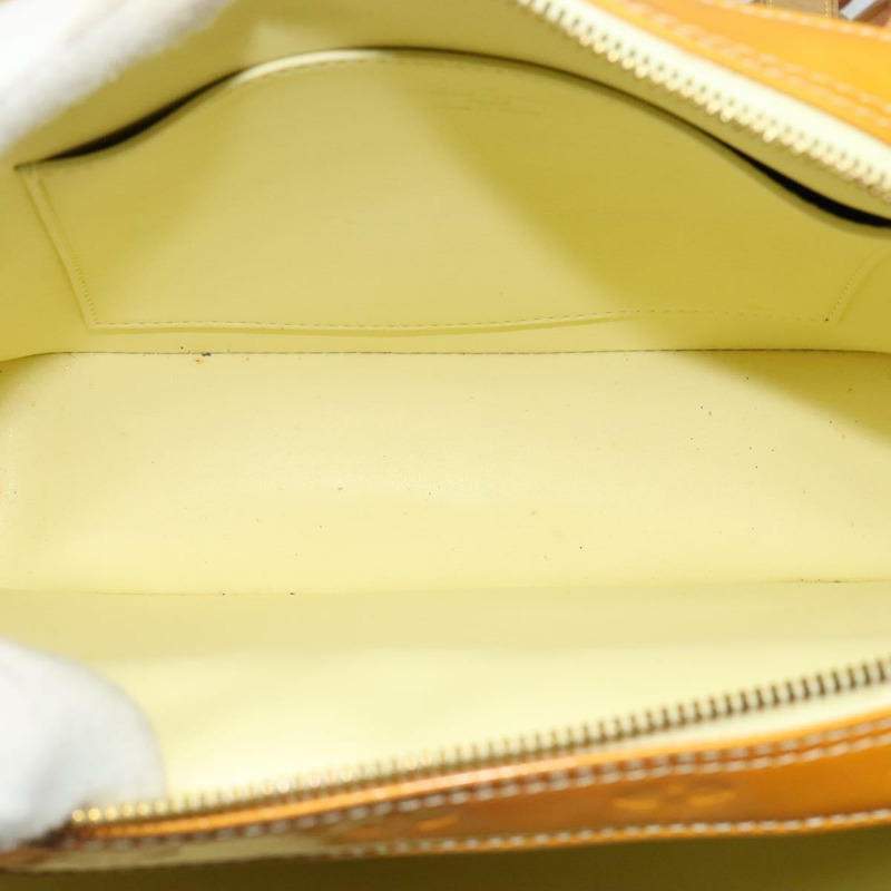 【日本直送】路易威登 Monogram Vernis Marley 雙肩包 黃色 M91040 LV 正品 137398-10