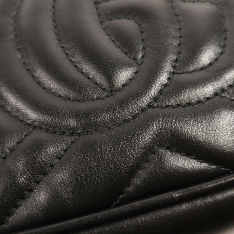 GUCCI 牛皮皮革GG Marmont金扣肩背袋-13