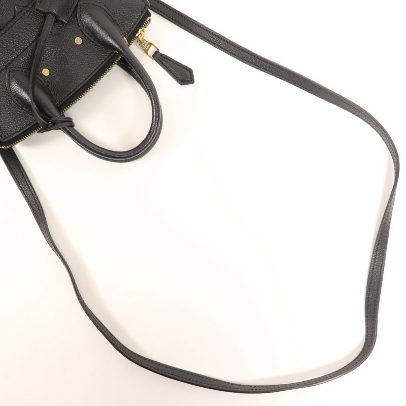 LOUIS VUITTON Monogram Empreinte Pont Neuf Mini金扣手挽肩背兩用袋-4