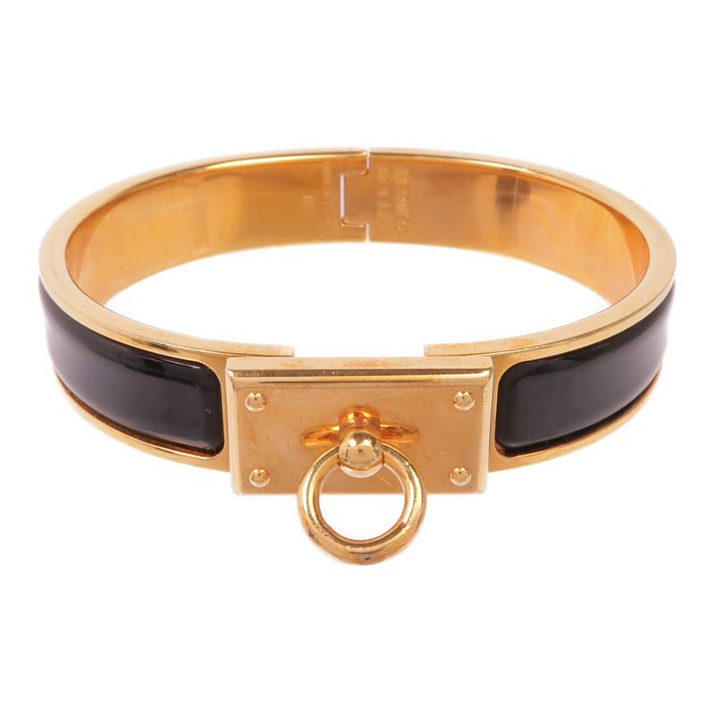 HERMES 琺瑯/金屬Clic Anneau Bracelet手鐲-0