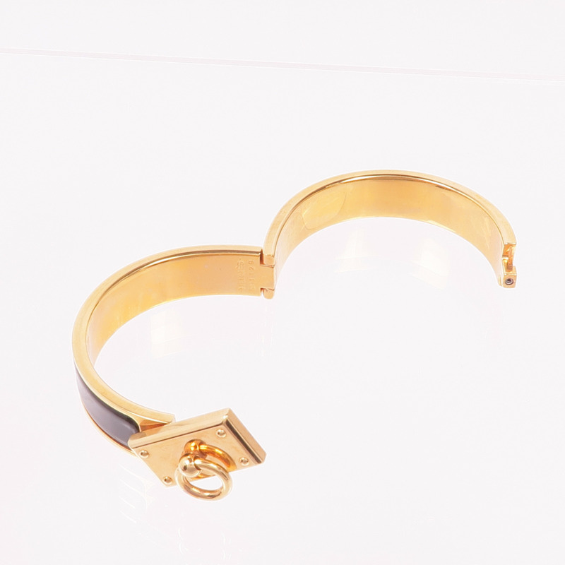 HERMES 琺瑯/金屬Clic Anneau Bracelet手鐲-5